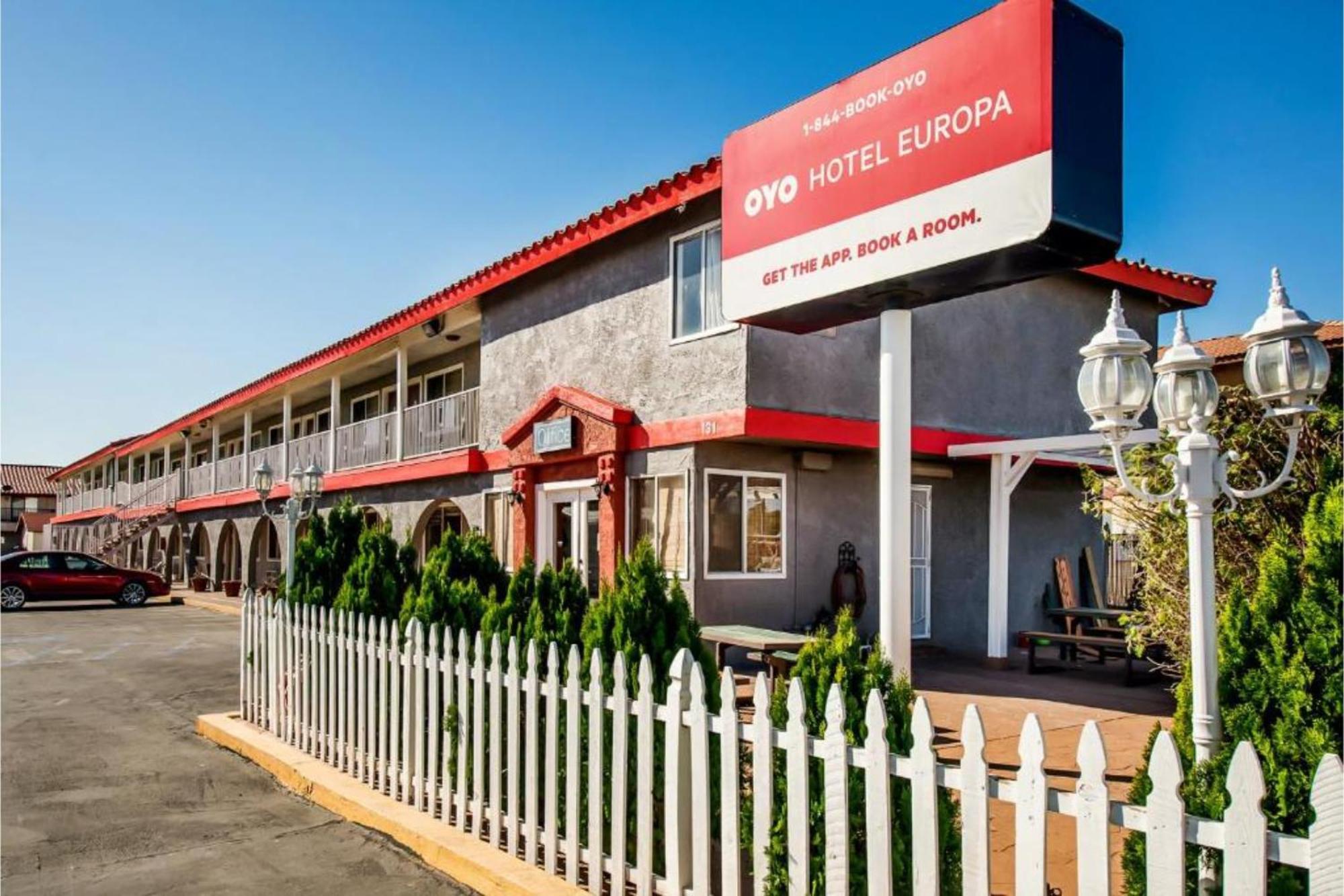 Hotel Europa Ridgecrest CA - W Upjohn Ave Exterior foto